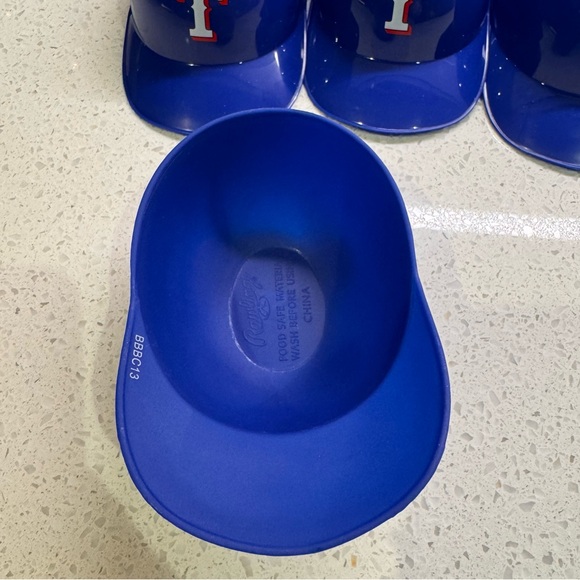 Texas Rangers - small snack helmets - 4 total - New - Picture 5 of 5
